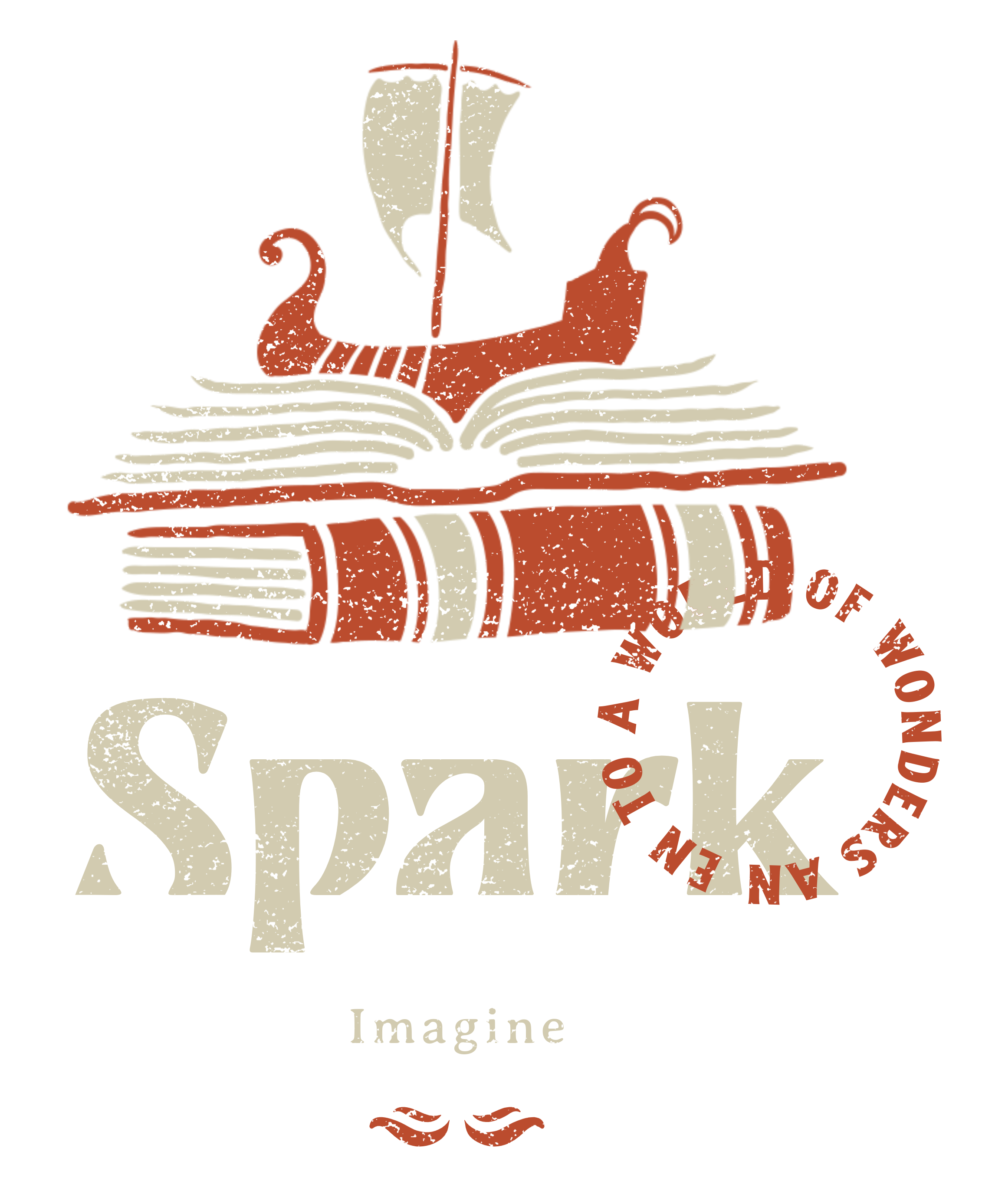 logo creator for a second hand book store featuring a dark academia style 4906c cropped